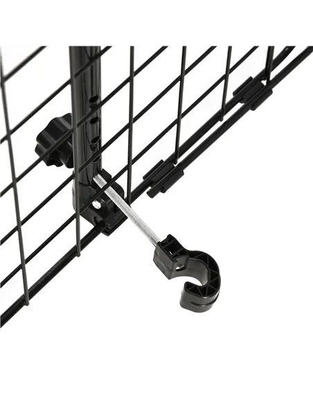 PawHut Heavy Duty Pet Dog Car Barrier Black