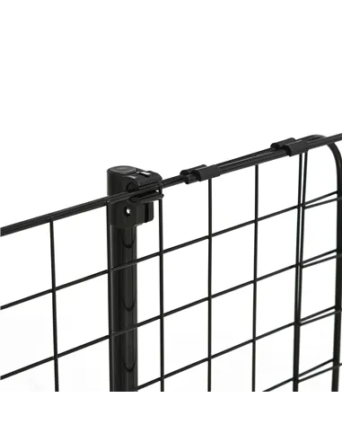 PawHut Heavy Duty Pet Dog Car Barrier Black