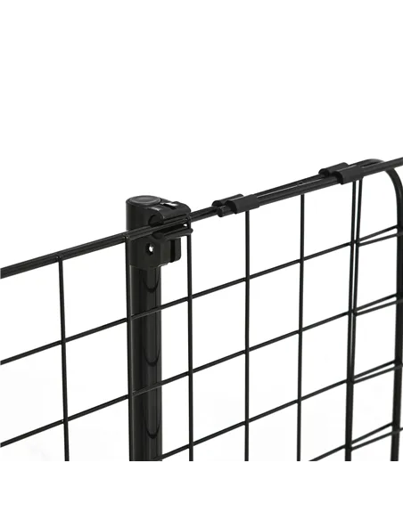 PawHut Heavy Duty Pet Dog Car Barrier Black