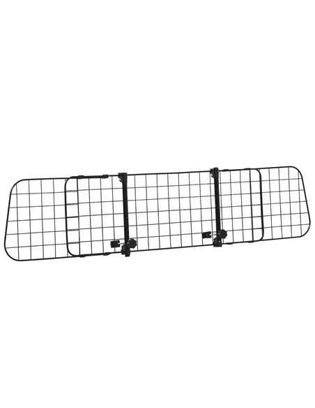 PawHut Heavy Duty Pet Dog Car Barrier Black