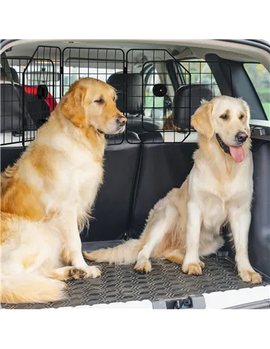 PawHut Dog Guard for Cars, Vans, Vehicles, with 93-150cm Adjustable Width