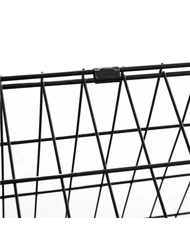 Pawhut Trapeze Collapsible Dog Pet Travel Box Cage Removable Tray 93 x 58 x 65cm