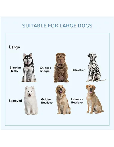 PawHut 36" Heavy Duty Metal Dog Crate Pet Cage with Tray Wheeled Dog Kennel - Black (Medium)