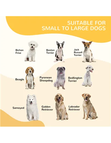 PawHut 8 Panels Heavy Duty Puppy Playpen, for Large, Medium Dogs, Indoor and Outdoor Use - Black