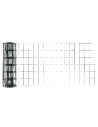 PawHut 0.6M x 10M Chicken Wire Mesh Roll Rabbit Poultry Animal Fence PVC Coated Steel Metal Garden Netting Fencing