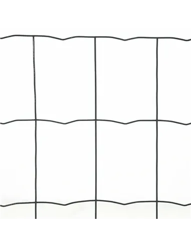 PawHut 0.6M x 10M Chicken Wire Mesh Roll Rabbit Poultry Animal Fence PVC Coated Steel Metal Garden Netting Fencing