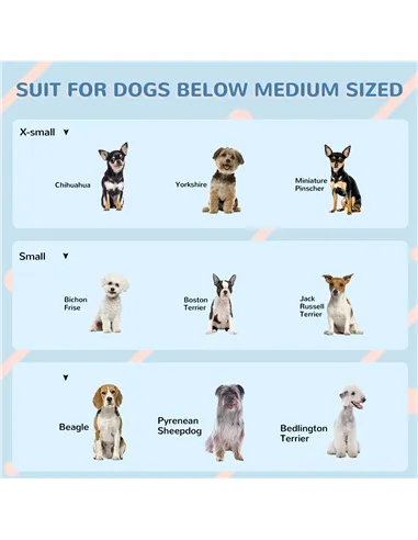 PawHut Plastic Weather-Resistant Dog House, for Indoors and Outdoors, Medium Dogs - Grey