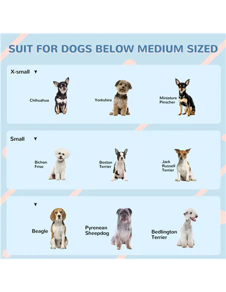 PawHut Plastic Weather-Resistant Dog House, for Indoors and Outdoors, Medium Dogs - Grey