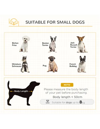 PawHut Dog Crate Furniture, Indoor Pet Kennel Cage, Top End Table w/ Soft Cushion, Lockable Door, for Small Dogs, 64.5 x 48 x 70