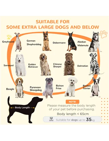 PawHut Dog Crate Table for Medium and Large Dogs with Magnetic Door for Indoor Use, 114 x 60 x 82 cm, Grey