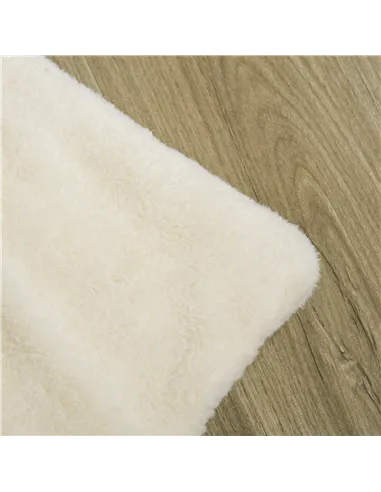 PawHut Dog Crate Furniture, Dog Cage End Table. with Soft Cushion, Double Door - Oak Tone