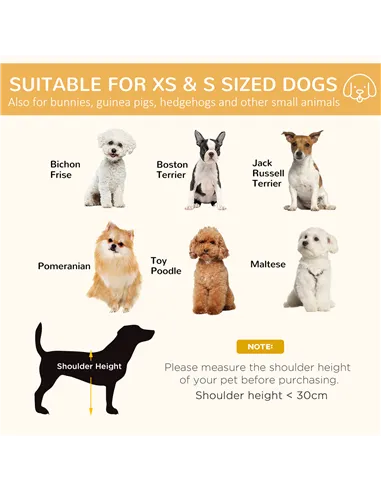 PawHut Pet Playpen Crate, with Six Panels, Door, for Indoors and Outdoors