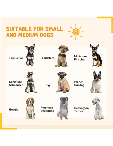 PawHut 80cm 8 Panels Heavy Duty Dog Pen, Pet Playpen for Indoors, Outdoors, Small, Medium Dogs