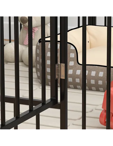 PawHut 60cm 8 Panels Heavy Duty Dog Pen, Pet Playpen for Indoors, Outdoors, Small Dogs