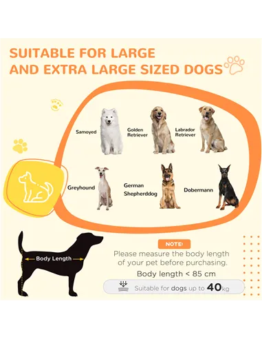 PawHut Heavy Duty Dog Crate on Wheels w/ Bowl Holder, Removable Tray, Openable Top, Detachable Door, for L, XL Dogs