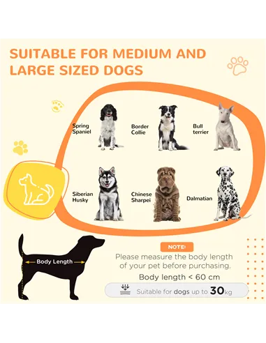 PawHut Heavy Duty Dog Crate on Wheels w/ Bowl Holder, Removable Tray, Openable Top, Detachable Door, for M, L Dogs