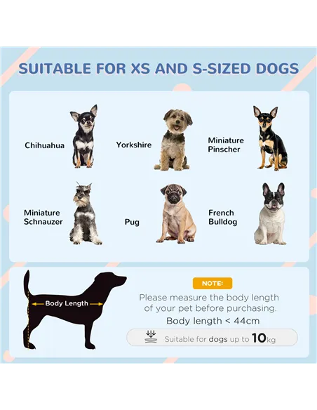 PawHut Plastic Dog Kennel with Windows, for Garden Patio, Miniature and Small Dogs, 80 x 69 x 76cm - Blue