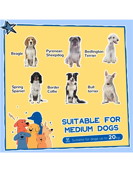 PawHut Wooden Dog Kennel with Removable Floor, Asphalt and Openable Roof, Large Window, for Large Dogs, Yellow