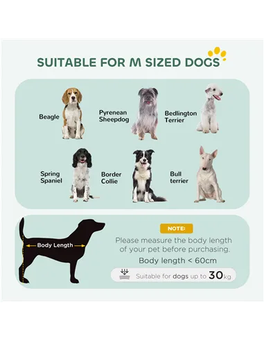 PawHut Foldable Dog Crate with 2 Doors with Tray, Soft Cushion, for Large Medium Dogs, 91 x 62 x 68, Black