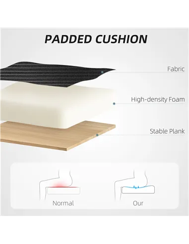 HOMCOM Multi-Adjust Office Chair - Black