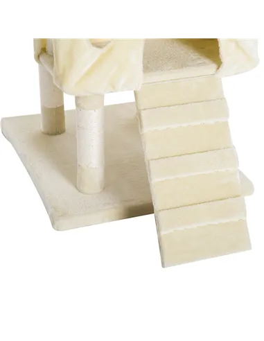 PawHut Cat Tree for Indoor Cats Play Tower Activity Center Kitten Scratch Post Climbing Tower 181 cm