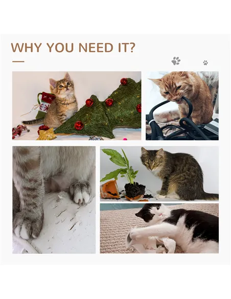 PawHut Cat Tree for Indoor Cats Pet Activity Centre Kitty Condo Climbing Scratching Post with Toys 4-tier 114cm Tall Beige