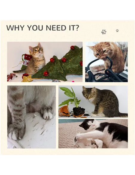 PawHut Cat Tree for Indoor Cats Condo Tower Multi-level Height 150CM  Kittens Activity Stand House with Toys & Various Scratchin