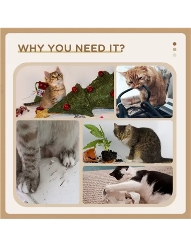 PawHut 96cm Cat Tree for Indoor Cats Condo Sisal Scratching Post Cat Tower Kitten Play House Dangling Ball Activity Center Furni