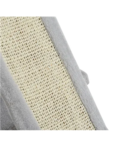 PawHut Cat Tree for Indoor Cats 83cm Cat Scratching Post Scratch Board Kitten Tower Climbing Frame Grey