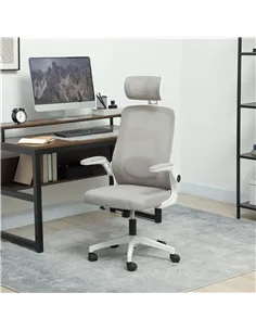 HOMCOM Multi-Adjust Office Chair - Grey 2