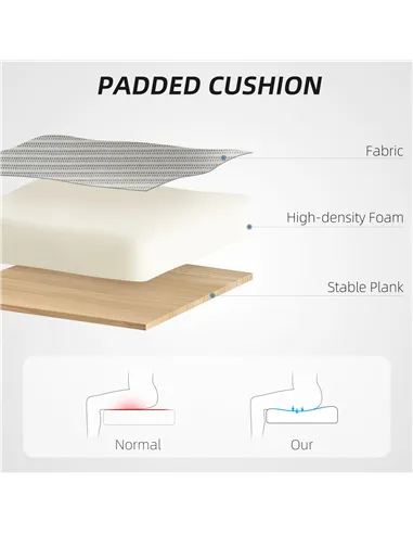 HOMCOM Multi-Adjust Office Chair - Grey