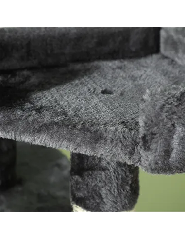 PawHut Cat Tree Scratching House, Activity Play Centre