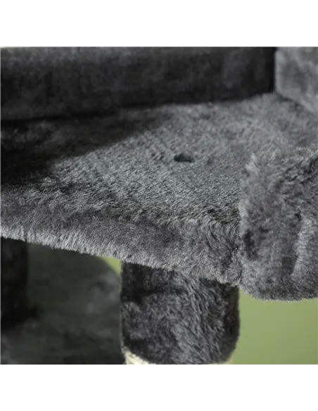 PawHut Cat Tree Scratching House, Activity Play Centre