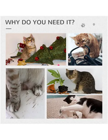 PawHut Cat Tree for Indoor Cats with Scratching Post Climbing Tower Kitty Activity Centre Condo Perch Jumping Platforms Grey 60L