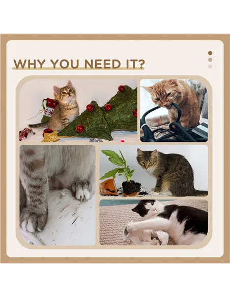 PawHut Cat Tree for Indoor Cats 100cm Kitten Climbing Tower Activity Center with Sisal Scratching Post Condo Perch Hanging Balls