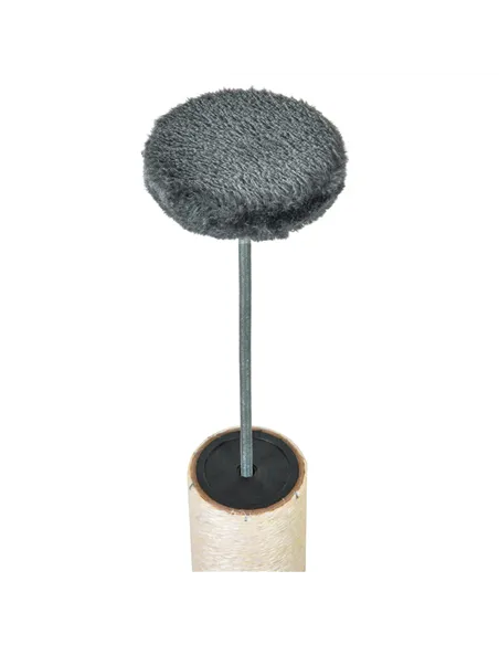 PawHut Floor to Ceiling Cat Tree for Indoor Cats Play Tower Climbing Activity Center Scratching Post Platforms Condo Adjustable 