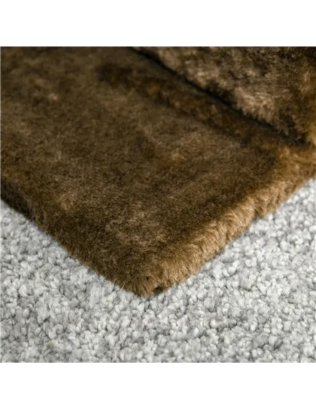 PawHut Cat Tree Tower for Indoor Cats Kitten House Scratching Posts with Condo Perch Interactive Mouse Toy, 45 x 33 x 70 cm, Bro