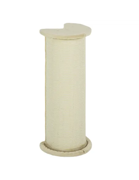 PawHut 85cm Tall Cat Scratching Post, with Sisal Rope, Soft Plush, Anti Tip - Beige