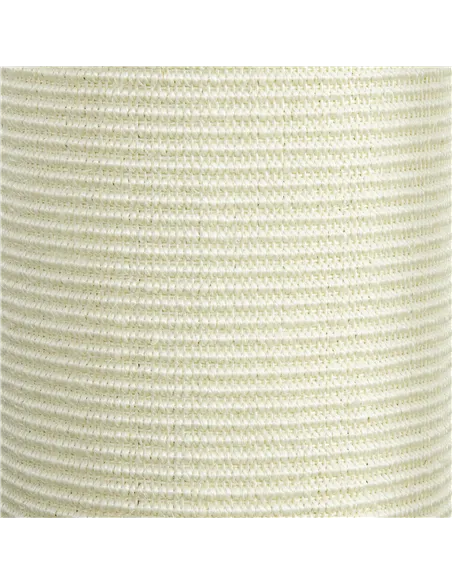 PawHut 85cm Tall Cat Scratching Post, with Sisal Rope, Soft Plush, Anti Tip - Beige