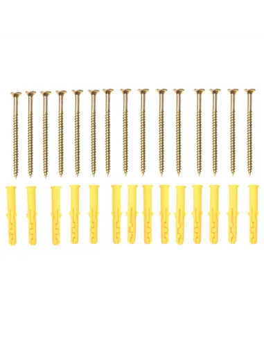 PawHut 4 Piece Cat Shelf with Scratching Post, Wall-Mounted Cat Tree for Indoor Cat - Beige