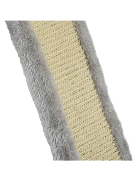 PawHut Three-Piece Wall-Mounted Cat Shelves, with Hammock, Ladder, Platforms, Scratching Post - Grey