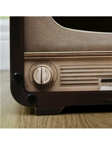 PawHut 2 in 1 TV Shape Cat Scratching Board House with Catnip, for Indoor Cats, Brown