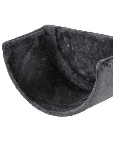 PawHut 4PCs Wall-Mounted Cat Shelves w/ Scratching Post, Hammock, Nest - Dark Grey