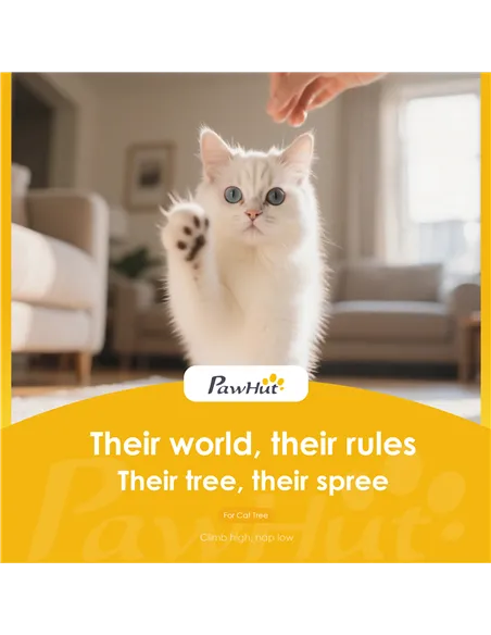 PawHut 173cm Cat Tree Scratching House, Activity Play Centre, Charcoal Grey