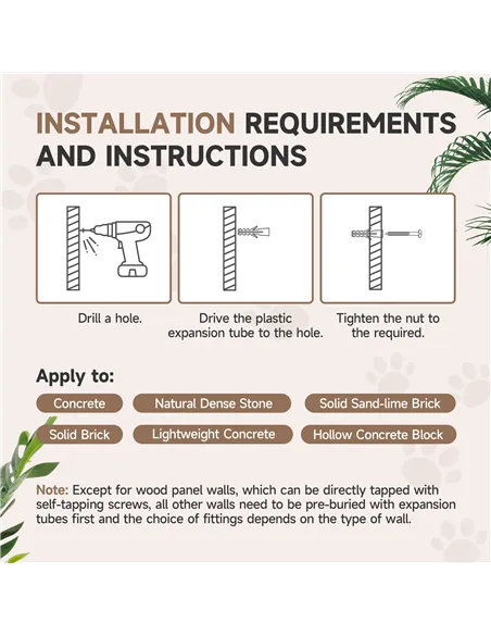 PawHut 4-Piece Cat Shelves w/ Scratching Post, Steps, Jumping Platform, Ladder, Toy Balls, for Indoor Cats, Light Grey