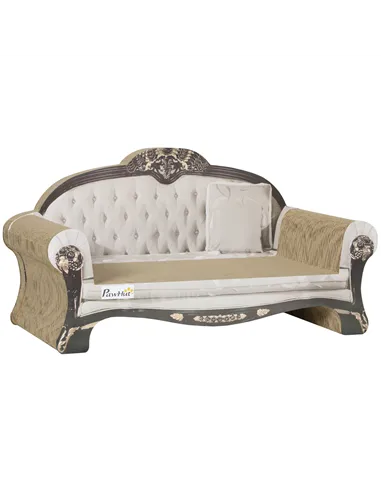 PawHut 2-in-1 Cat Scratcher with Organic Catnip for Indoor Cats, 29.5 x 56 x 26cm, Brown