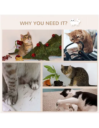 PawHut 6-Piece Cat Wall Shelves Set with Condo, Cat Wall Furniture with Platforms, Sisal Scratching Post, Bed, Toy Ball, Grey