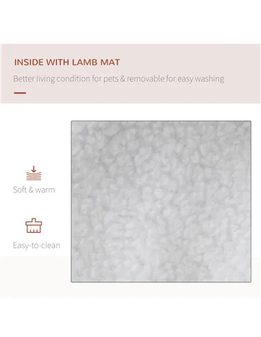 PawHut Foldable Pet Carrier for Small and Miniature Dogs, Portable Cat Carrier Soft Side Pet Travel Crate with Removable Mat, St