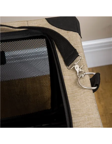 PawHut Foldable Pet Carrier, with Cushion, for Small Dogs and Cats