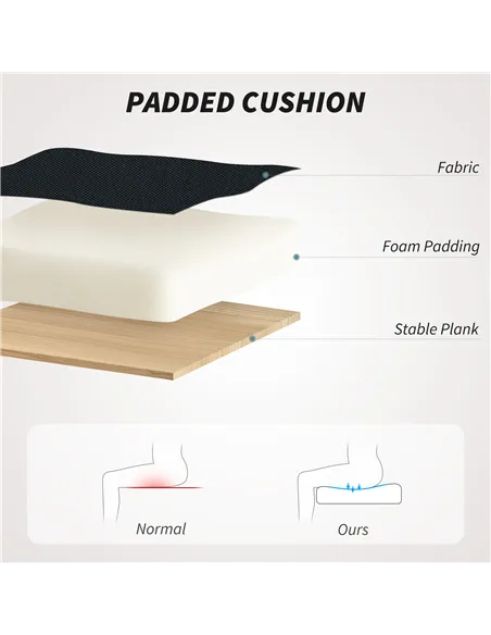 HOMCOM Breathable Mesh Office Chair, Ergonomic Swivel Computer Chair with Flip-up Armrests, Lumbar Back Support for Home/Office,